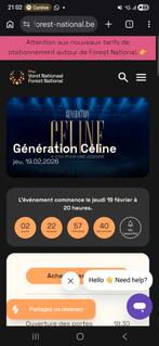 Generation Celine 2 places, Tickets en Kaartjes, Kortingen en Cadeaubonnen