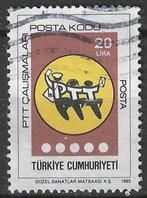 Turkije 1985 - Yvert 2479 - Begin van de Postcode (ST), Postzegels en Munten, Postzegels | Europa | Overig, Verzenden