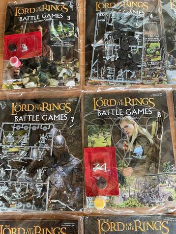 Unieke Lord off the rings verzamelpakketen 1 tot 31 beschikbaar voor biedingen