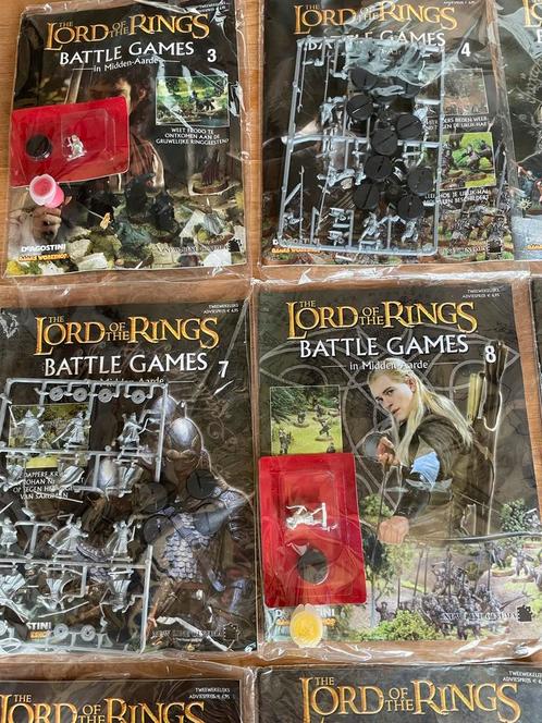 Unieke Lord off the rings verzamelpakketen 1 tot 31, Hobby en Vrije tijd, Wargaming, Nieuw, Lord of the Rings, Figuurtje(s), Met verf