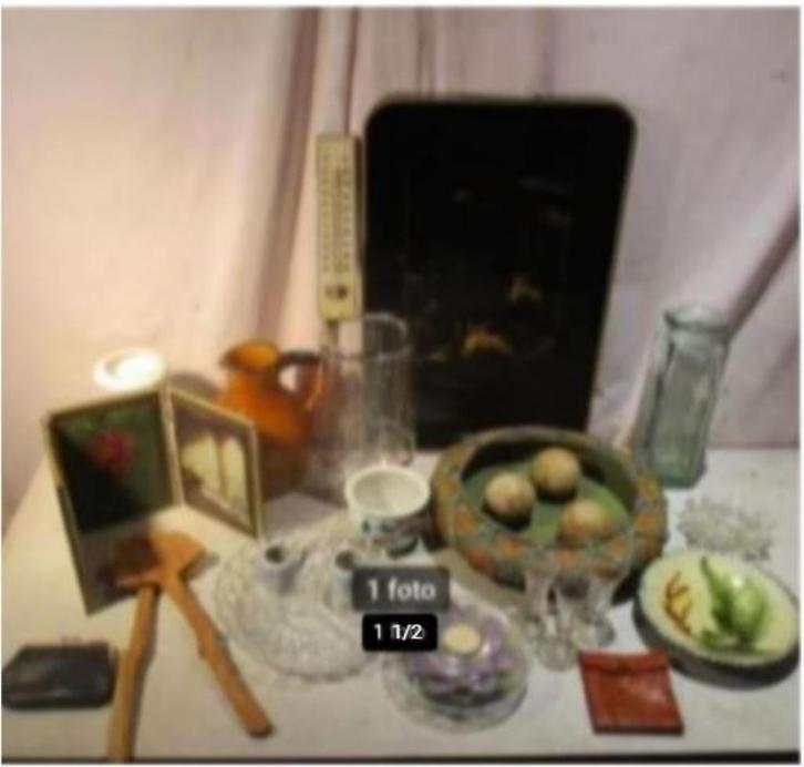 Lot de 24 articles et accessoires anciens, Antiquités & Art, Curiosités & Brocante, Enlèvement ou Envoi