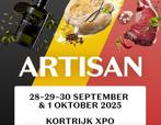 ARTISAN 2025 – 2 entreekaarten gezocht (omscholing slager), Tickets en Kaartjes, Twee personen