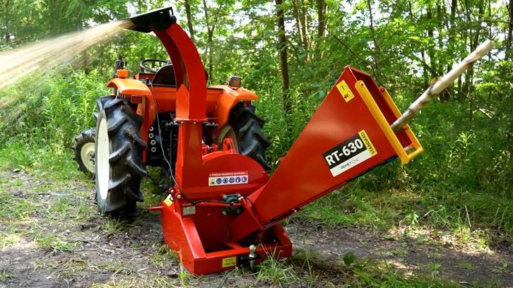 Nieuwe houthakselaar tot 12 cm RT 630 voor micro tractor, Tuin en Terras, Hakselaars, Nieuw, Ophalen