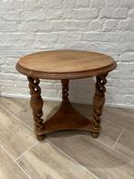 Zeldzame vintage Franse houten tafel uit de jaren 50, Huis en Inrichting, Ophalen