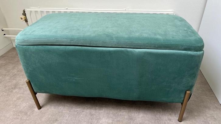 Snogbankje opbergkist voor speelgoed / losse spullen, Huis en Inrichting, Woonaccessoires | Kisten, Gebruikt, Minder dan 50 cm
