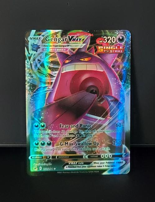 Carte pokémon Gengar Vmax, Hobby en Vrije tijd, Verzamelkaartspellen | Pokémon, Zo goed als nieuw, Ophalen of Verzenden