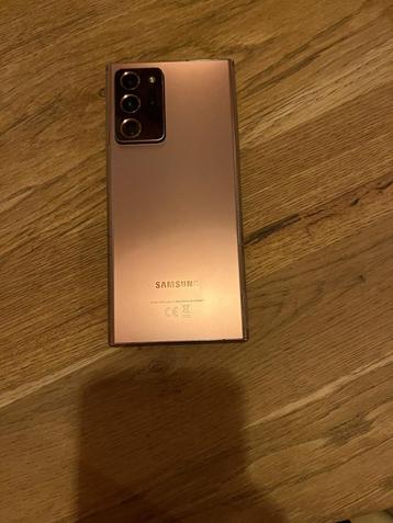 Galaxy Note20 Ultra 5G 256GB - Brons met hoesje, Telecommunicatie, Mobiele telefoons | Samsung, Ophalen, Gebruikt, Overige modellen