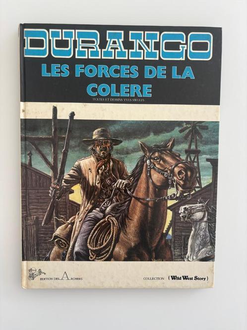 Swolffs Durango 2. Les forces de la colère EO 1982, Boeken, Stripverhalen, Gelezen, Eén stripboek, Ophalen of Verzenden