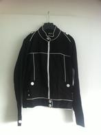 Belle veste noire avec des détails blancs (S) Morgan, Taille 36 (S), Noir, Porté, Morgan