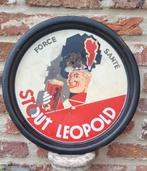 Emaille plateau Stout Leopold, Verzamelen, Ophalen of Verzenden, Gebruikt
