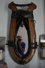 garrot de cheval avec miroir, Antiquités & Art, Ovale, 50 à 100 cm, Enlèvement, Moins de 100 cm