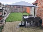 Tuinset met parasol met zware voet, Chaise, Salons de jardin, Enlèvement, Utilisé