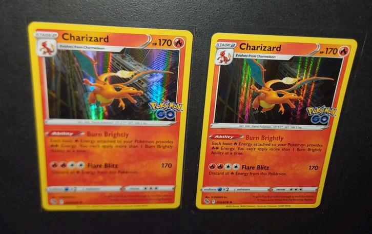 Modern Era: Charizard 010/078 PokemonGo, Hobby en Vrije tijd, Verzamelkaartspellen | Pokémon, Zo goed als nieuw, Ophalen of Verzenden