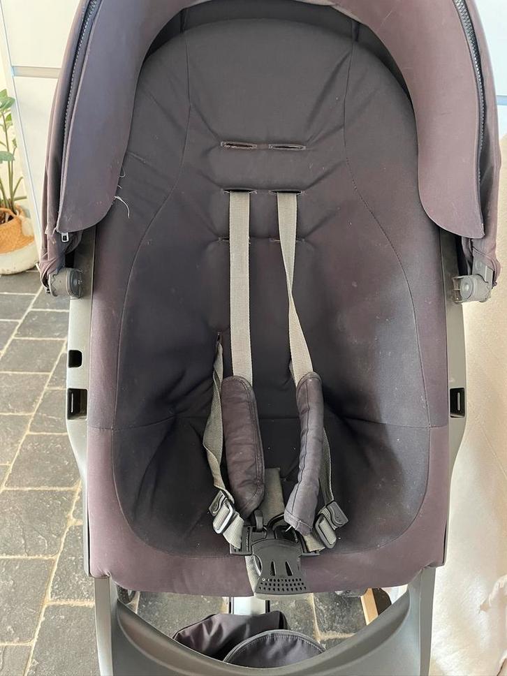 Stokke Xplory en Stokke Car Seat Adaptor, Kinderen en Baby's, Buggy's, Gebruikt, Overige merken, Regenhoes, Ophalen