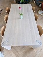 Volle eiken eettafel 1mx2m, Huis en Inrichting, Ophalen, Zo goed als nieuw