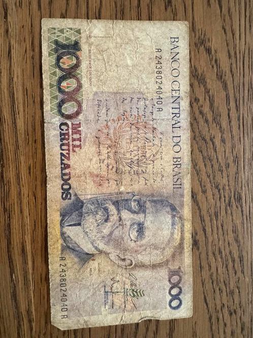 1000 Cruzados Brazilie (173), Postzegels en Munten, Bankbiljetten | Amerika, Ophalen of Verzenden