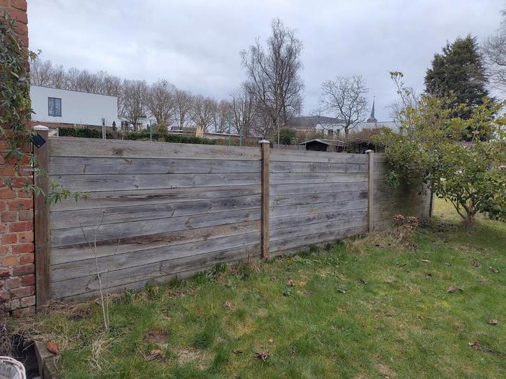 Houten tuinschutting, Tuin en Terras, Schuttingen, Ophalen