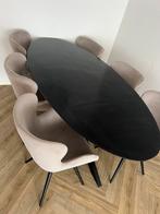 Eettafel 6x stoelen, Ophalen, Zo goed als nieuw