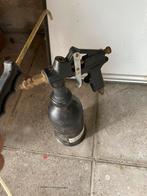Pneumatische sproeier, Ophalen