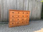 Ladenkast apothekerskast teak onbehandeld erg zeldzame kast, Huis en Inrichting, Kasten | Ladekasten, Ophalen of Verzenden