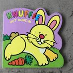 Knuffie, het konijn, Caramel, Kartonnen boekje, Boeken, Ophalen of Verzenden, Zo goed als nieuw, Uitklap-, Voel- of Ontdekboek