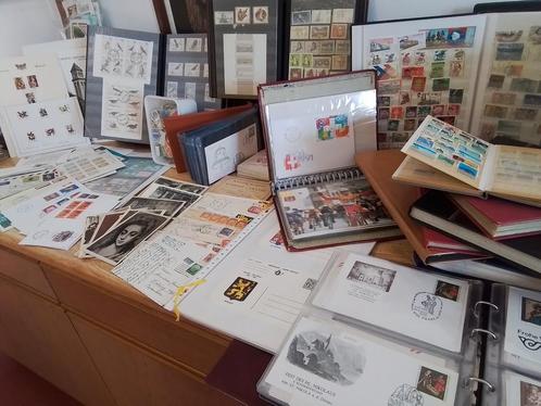 Groot lot verzameling postzegels, Postzegels en Munten, Postzegels | Eerstedagenveloppen, Ophalen of Verzenden