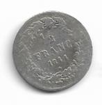 België: 1/2 FR gelauwerd 1844 -Leopold 1 (=morin 34), Postzegels en Munten, Munten | België, Verzenden, Zilver, Losse munt, Zilver