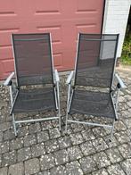 tuin-/kampeerstoelen, Tuin en Terras, Tuinstoelen, Ophalen, Zo goed als nieuw, Metaal, Inklapbaar