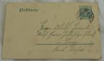 Briefkaart / Postkarte, Duitsland, met post stempel, 1910., Collections, Cartes postales | Étranger, Affranchie, Allemagne, Enlèvement ou Envoi
