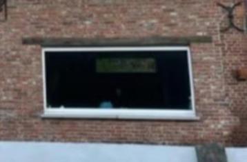 Groot lang venster kunstof PVC dubbel glas beschikbaar voor biedingen