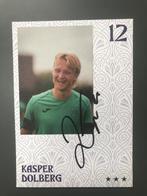 Carte dédicacée RSC Anderlecht Kasper Dolberg, Sport en Fitness, Voetbal, Ophalen of Verzenden, Nieuw, Clubaccessoires