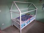Huisjes bed 1 persoons, Ophalen, 85 tot 100 cm, Zo goed als nieuw, Lattenbodem