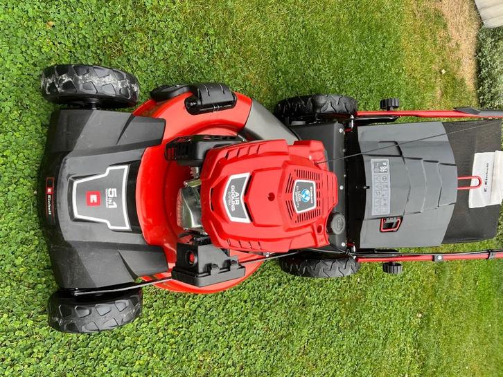 grasmaaier, Tuin en Terras, Grasmaaiers, Zo goed als nieuw, Benzine-grasmaaier, 50 cm of meer, Cirkelmaaier, Mulchfunctie, Opvangzak