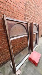 Houten ramen, Doe-het-zelf en Bouw, Glas en Ramen, Dubbelglas, 80 tot 120 cm, Gebruikt, 160 cm of meer