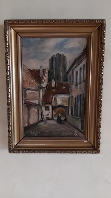 Schilderij op doek beschikbaar voor biedingen