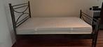 Lit pour 2 personnes (1m40), Enlèvement, Métal, Deux personnes, 140 cm