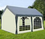 Bois le Duc profi luxe partytent 3x4. Ecru/blauw. Als nieuw, Tuin en Terras, Ophalen, Opvouwbaar, Partytent, Minder dan 4 meter