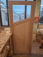 Porte artisanale en méranti – 83 x 201,5 cm(neuve), Bricolage & Construction, Enlèvement, Comme neuf, Bois