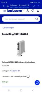 de longhi TRRS1225 oliegevulde radiator. Nieuw !, Huis en Inrichting, Kachels, Ophalen of Verzenden, Nieuw
