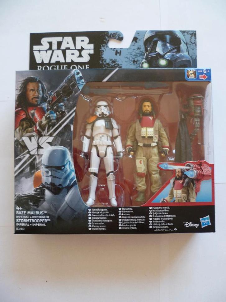 STARWARS DUOPACK"BAZE MALBUS/IMPERIAL SNOWTROOPER"UIT 2016, Collections, Star Wars, Neuf, Figurine, Enlèvement ou Envoi
