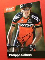 wielerkaart 2015 team bmc philippe gilbert signe, Envoi, Comme neuf