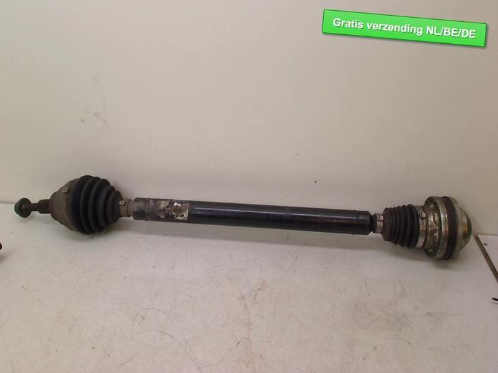 AANDRIJFAS RECHTS golf 6 gtd Golf VI (5K1) (1K0407272NJ), Auto-onderdelen, Remmen en Aandrijving, Volkswagen, Gebruikt