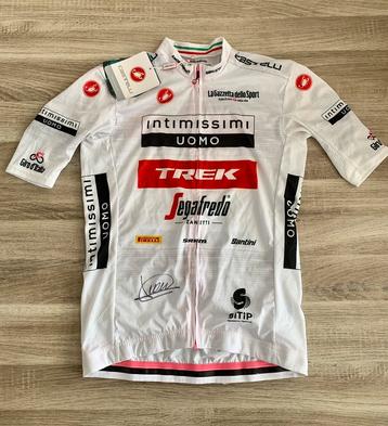 Witte trui Giro Juan Pedro Lopez beschikbaar voor biedingen