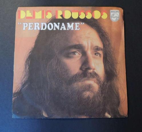 Demis Roussos: "Pardoname" (vinyl single 45T/7"), Cd's en Dvd's, Vinyl Singles, Gebruikt, Single, Pop, 7 inch, Ophalen of Verzenden