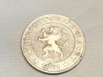 Belgique 10 centimes 1901 Flamand, Enlèvement ou Envoi