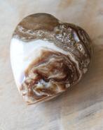 Bruine Aragoniet hart, Verzamelen, Mineralen en Fossielen, Ophalen of Verzenden, Mineraal