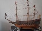 Modelbouw schip, Ophalen