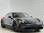 Porsche Taycan GTS Sport Chrono, Auto's, Automaat, Euro 6, Zwart, Leder en Alcantara