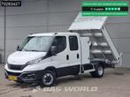 Iveco Daily 35C14 Open Laadbak Dubbel Cabine met Kist 3500kg, Auto's, Bestelwagens en Lichte vracht, Stof, Gebruikt, Euro 6, Iveco