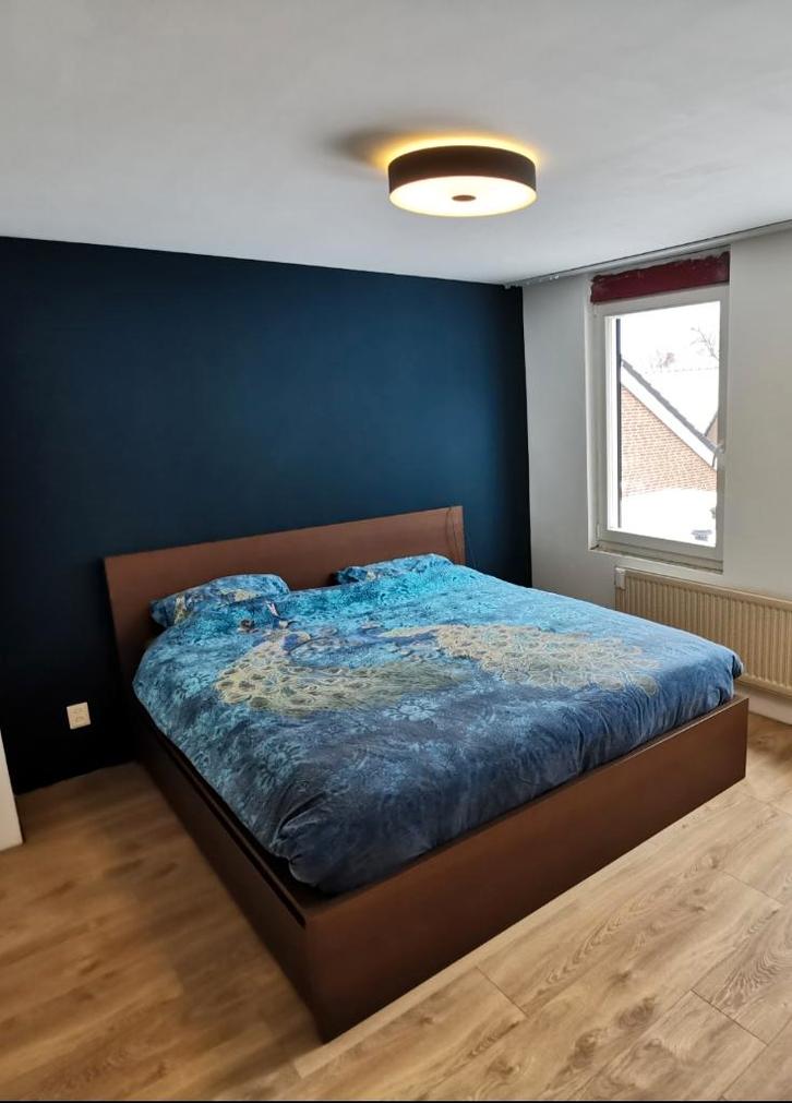 Ikea Malm bed 180x200 met LÖNSET lattenbodem en lades, Huis en Inrichting, Slaapkamer | Bedden, Zo goed als nieuw, Tweepersoons